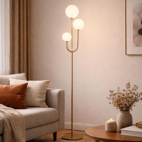 Bubbles Gulvlampe Opal-Nordic Seasons-OutletLamper.dk