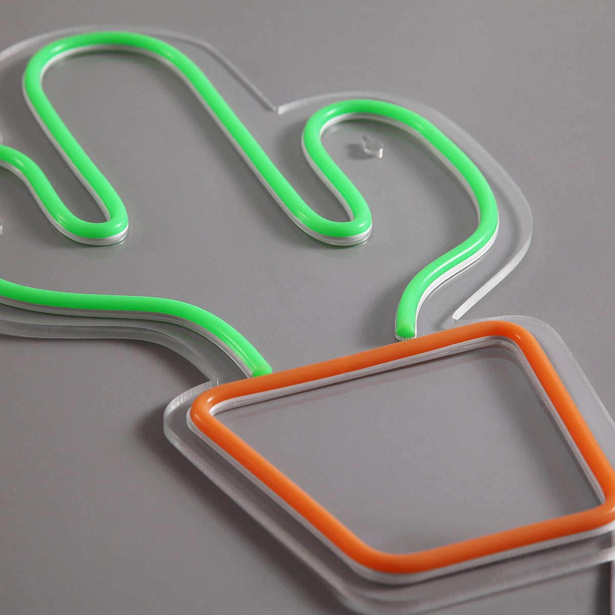 Cactus Neon Vägglampa-Lampconcept.se