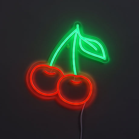 Cherry Neon Vägglampa-Lampconcept.se