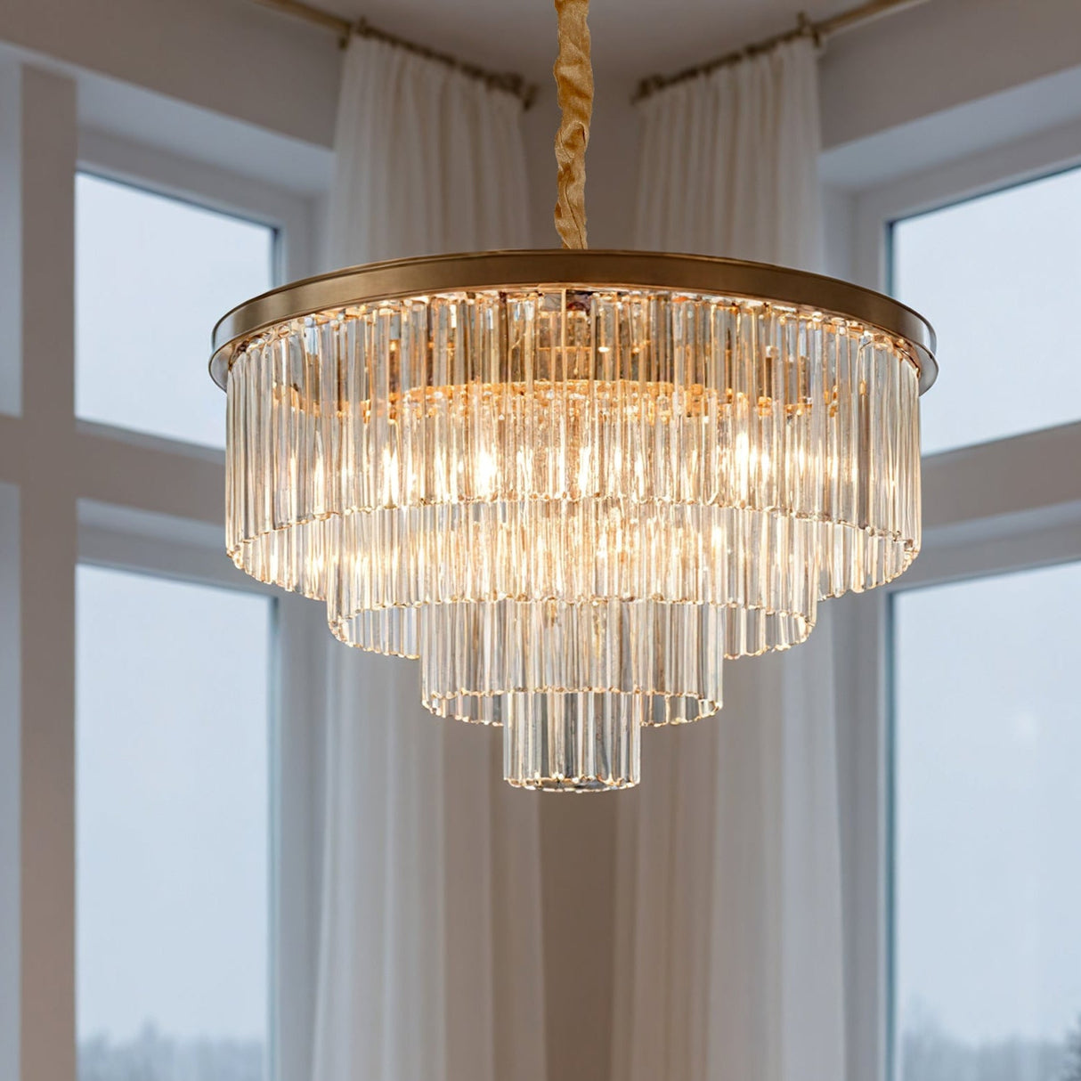 Santorini Kroonluchter Ø60 Helder