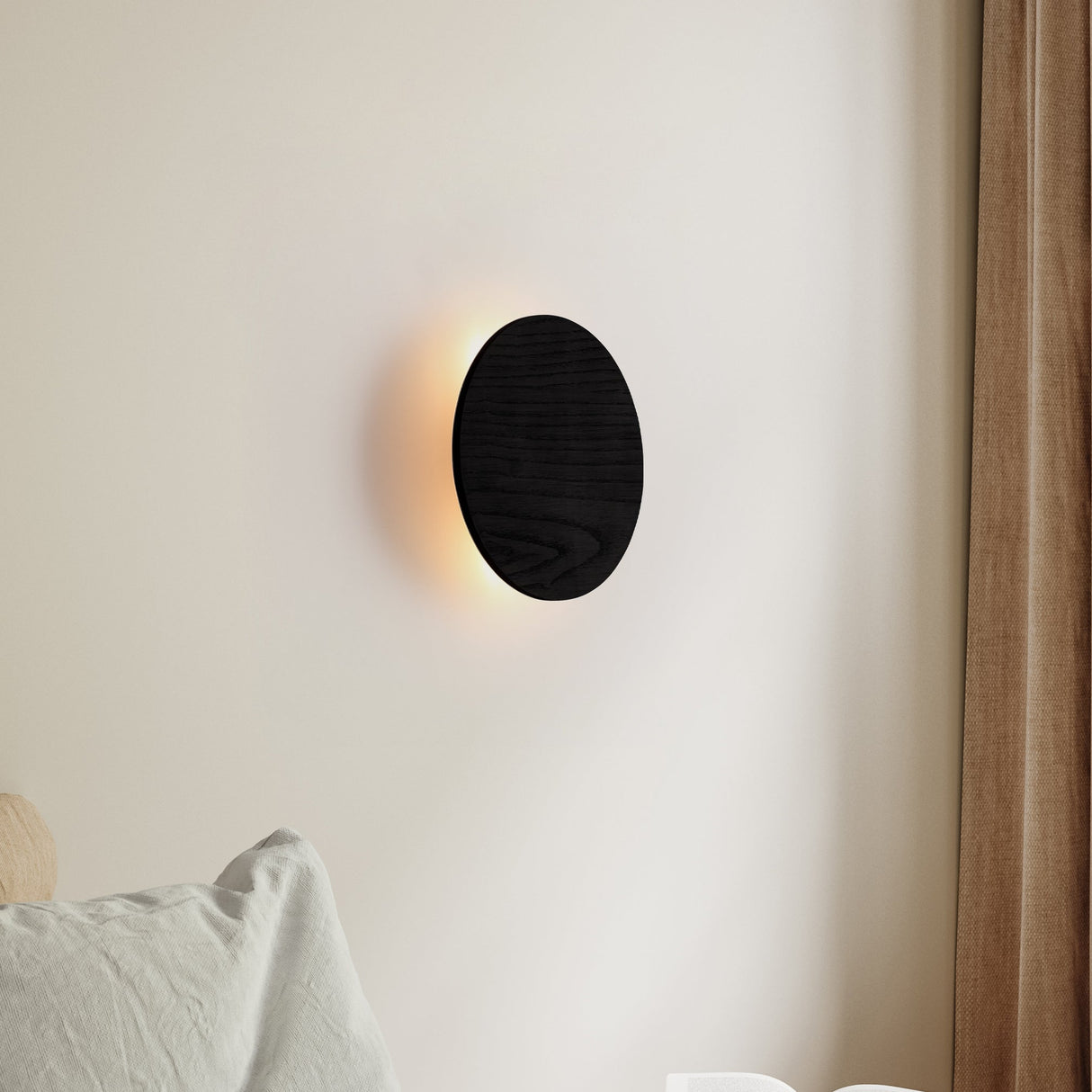 Lori Wandlamp Ø20 Holder Hout