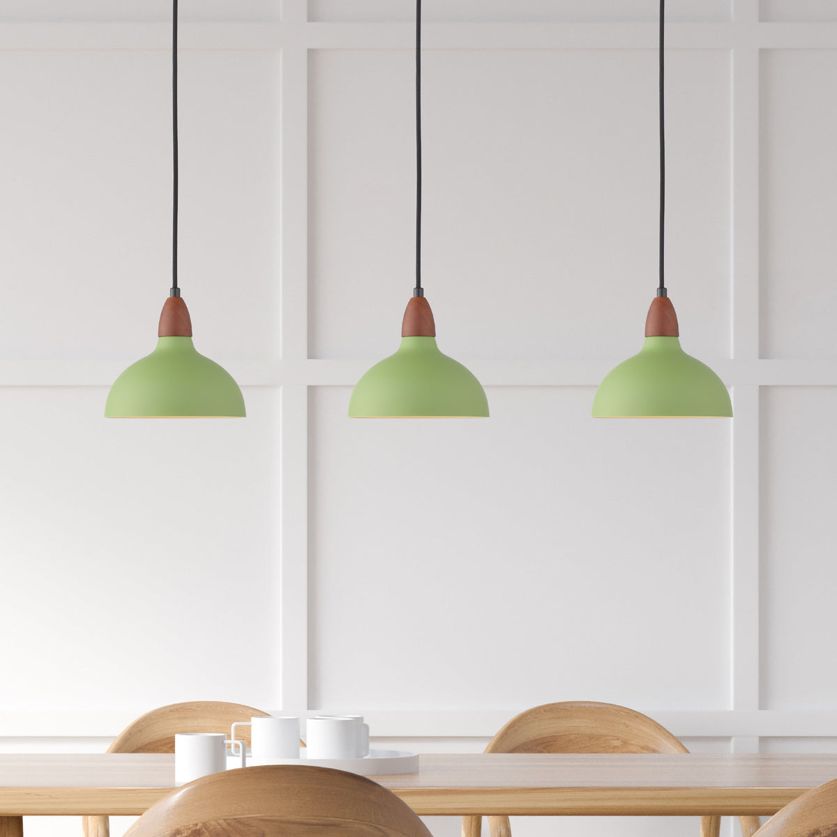 Oak Hanglamp Ø19 Groen