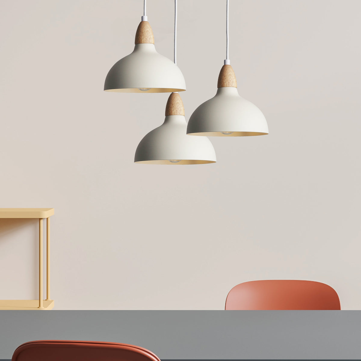 Oak Hanglamp Ø19 Nude