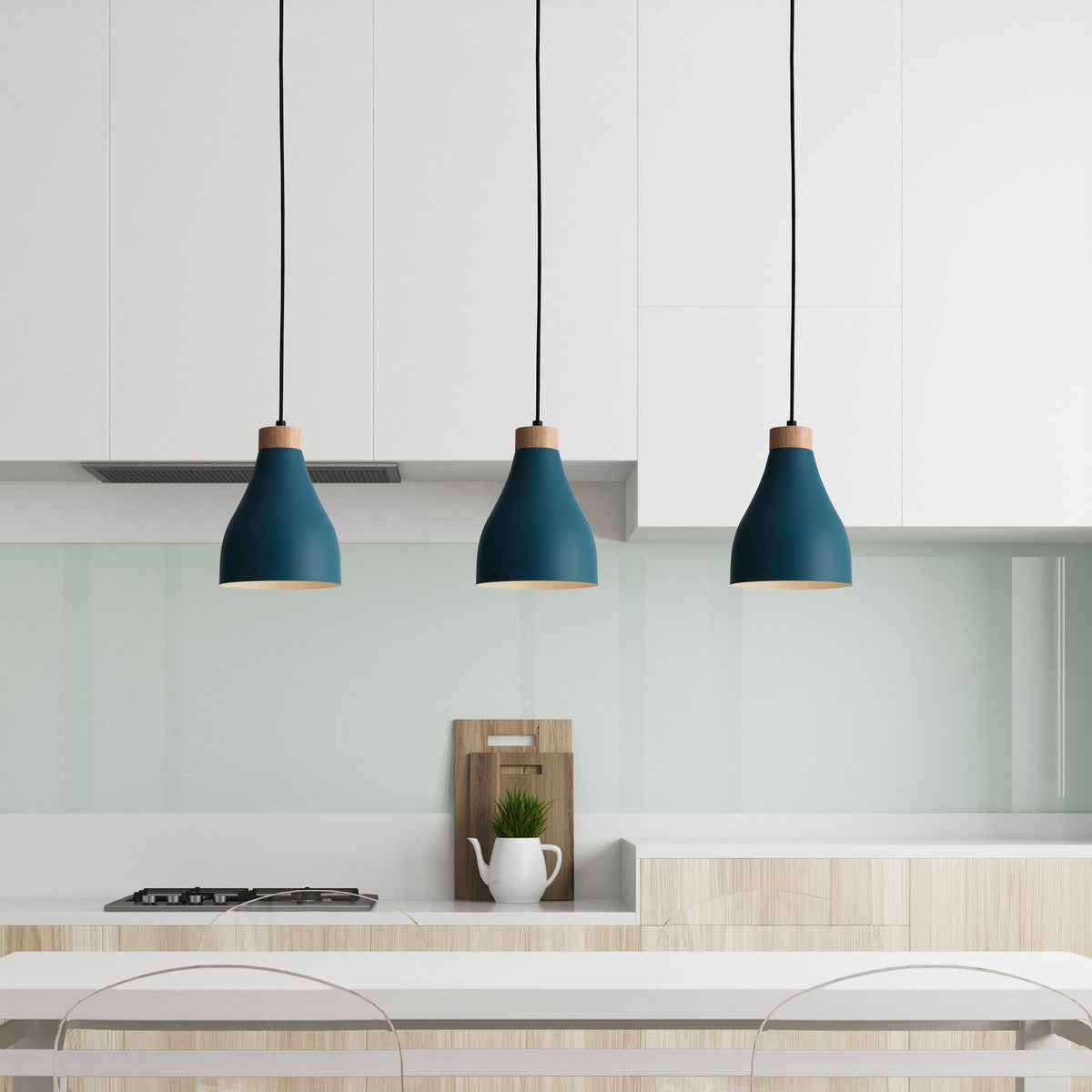 Ash Hanglamp Ø16 Petroleum