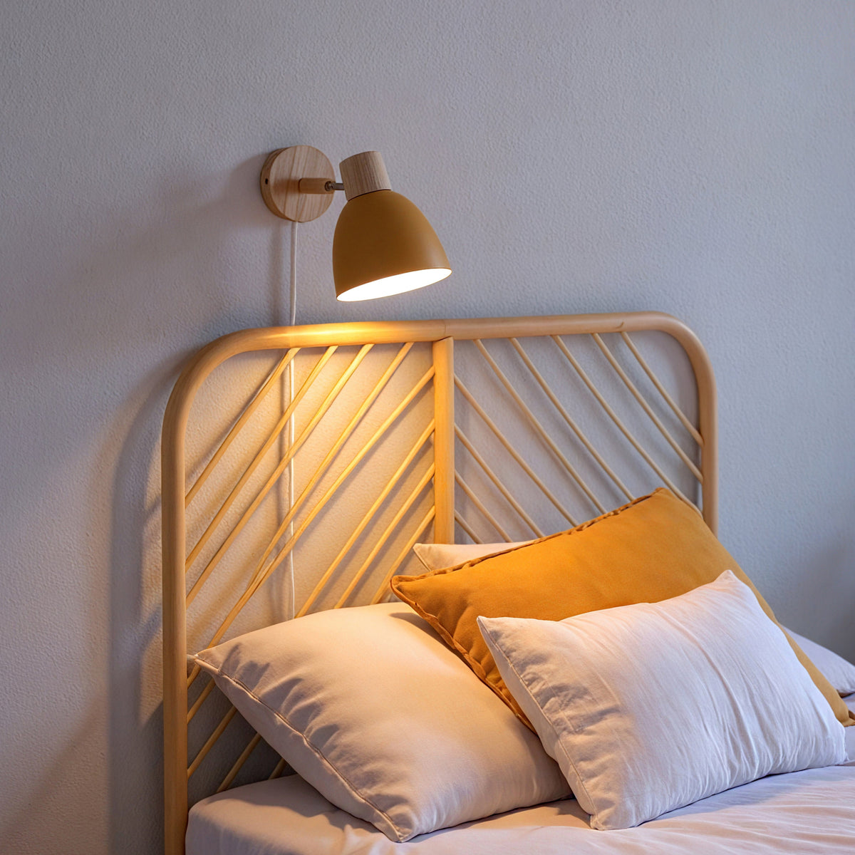 Pino Wandlamp Mosterd