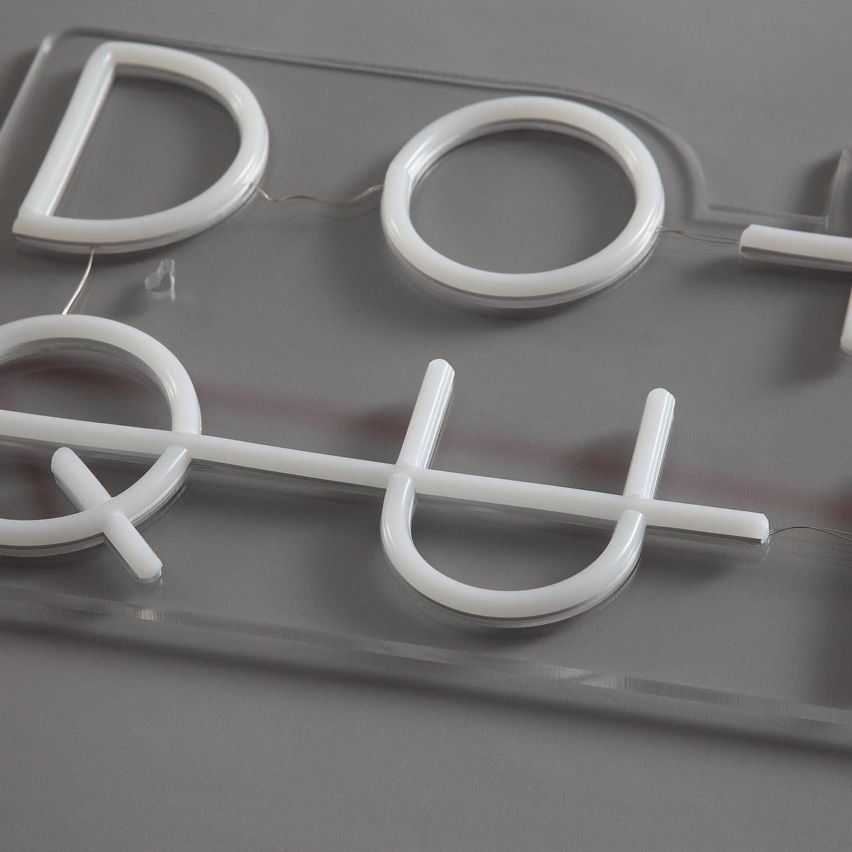 Don't Quit Neon Vägglampa Grön-Lampconcept.se