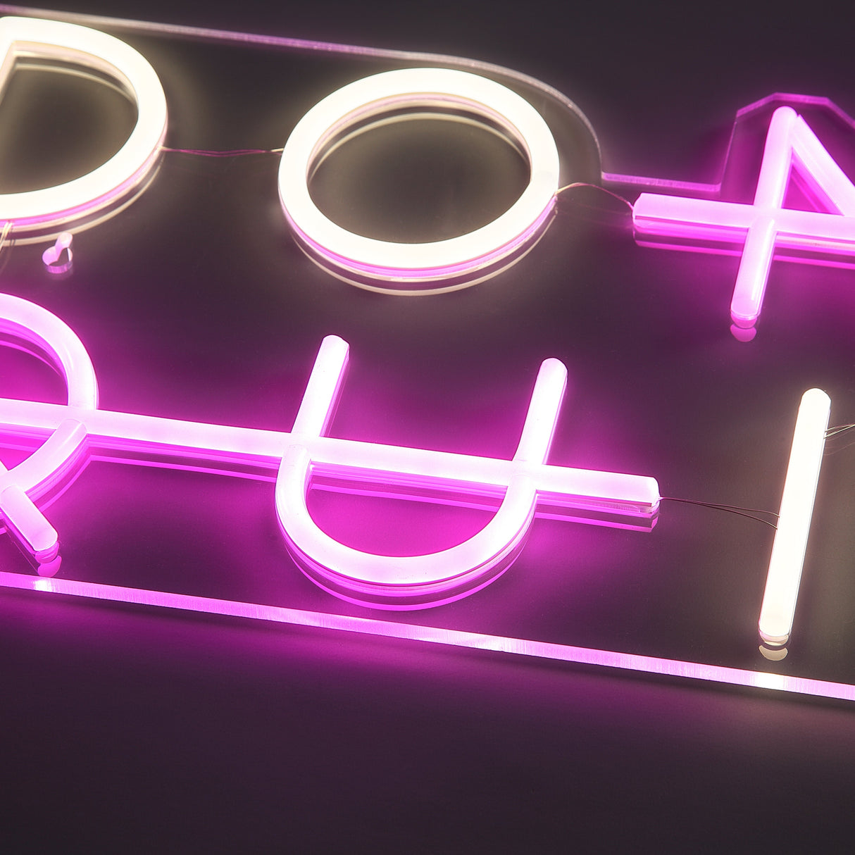 Don't Quit Neon Vägglampa Ljusrosa-Lampconcept.se