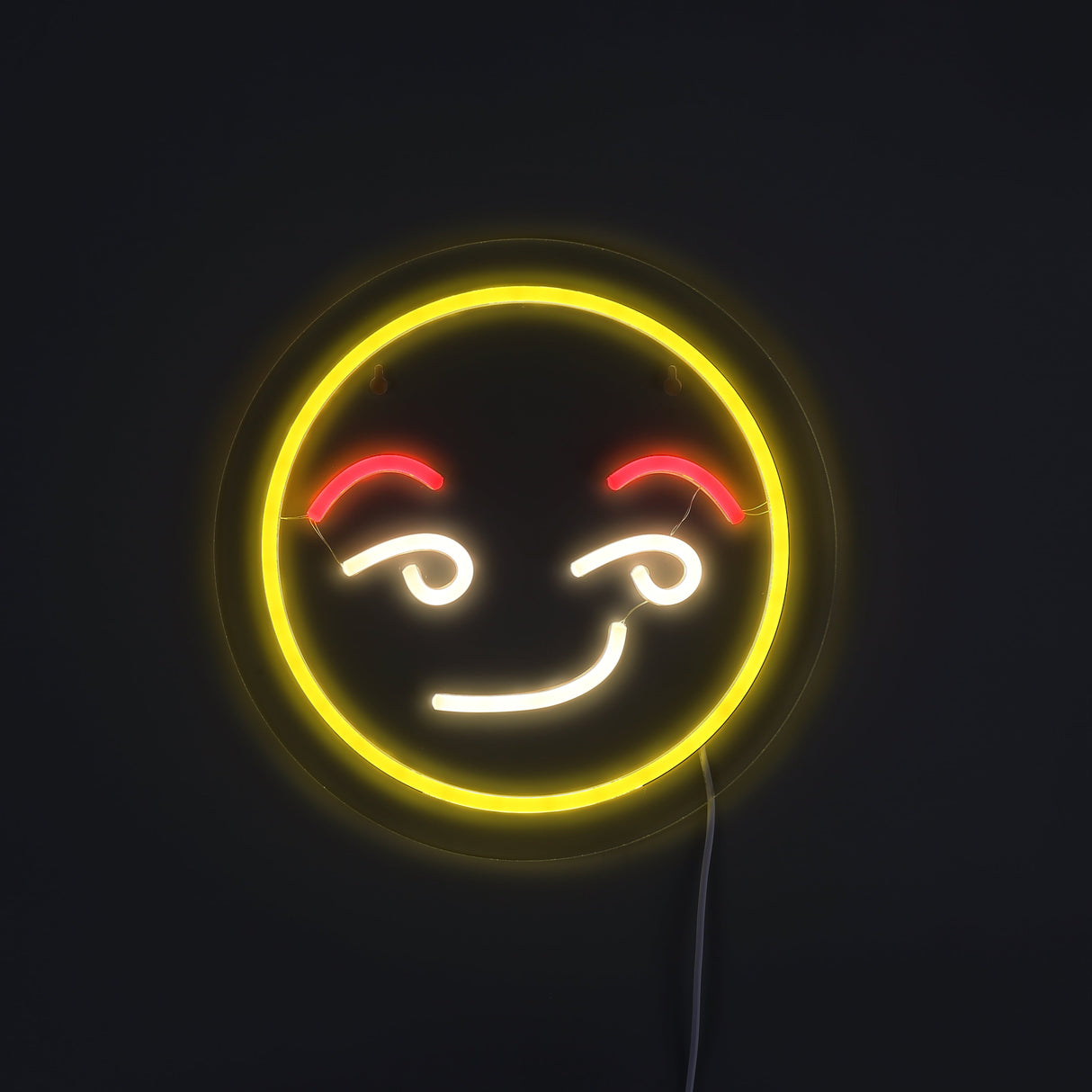 Emoji Flirty Neon Vägglampa-Lampconcept.se