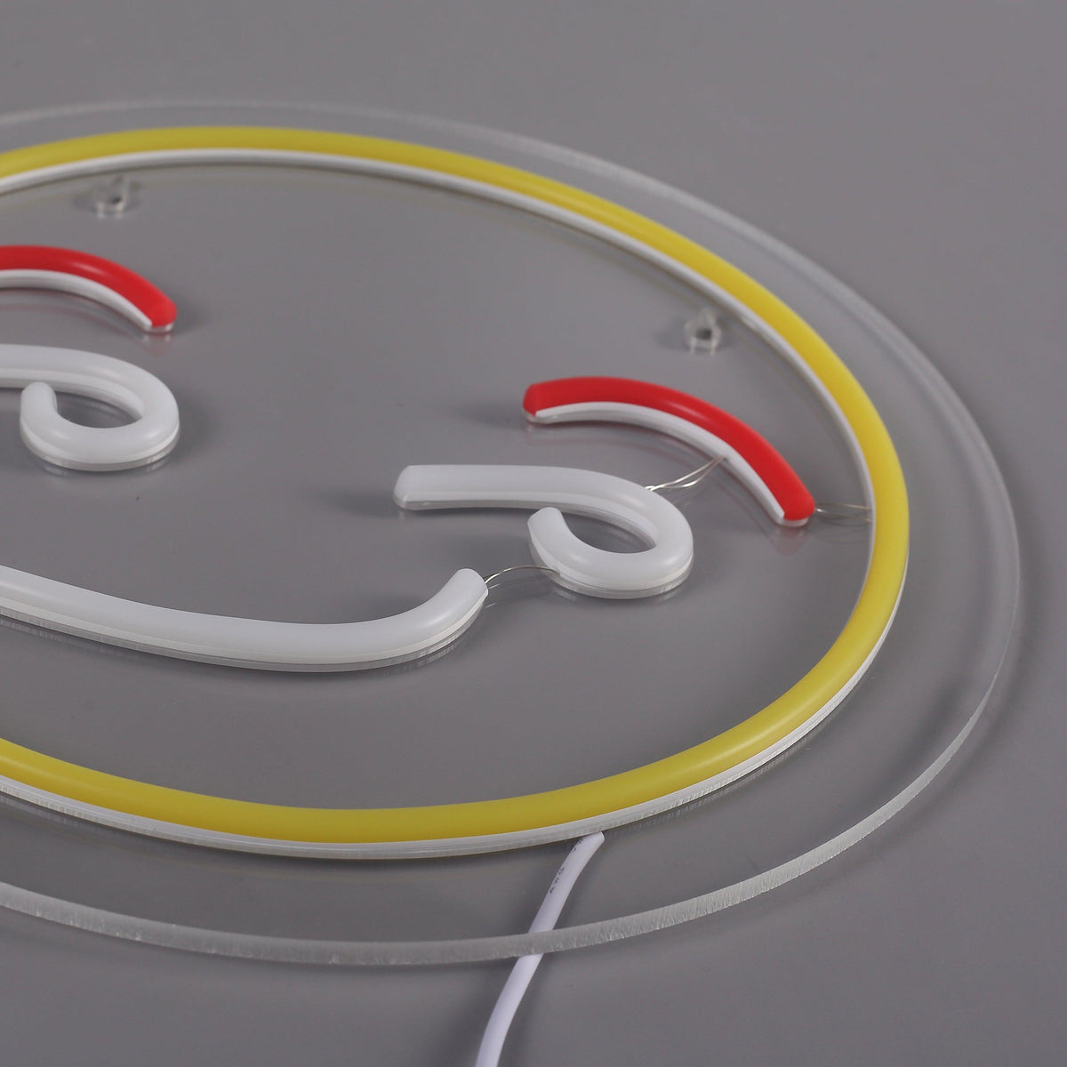 Emoji Flirty Neon Vägglampa-Lampconcept.se