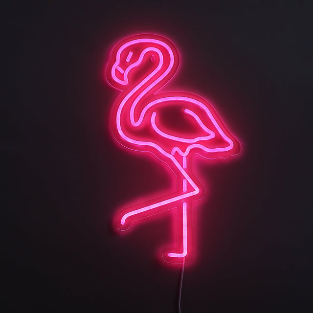 Flamingo Neon Vägglampa-Lampconcept.se