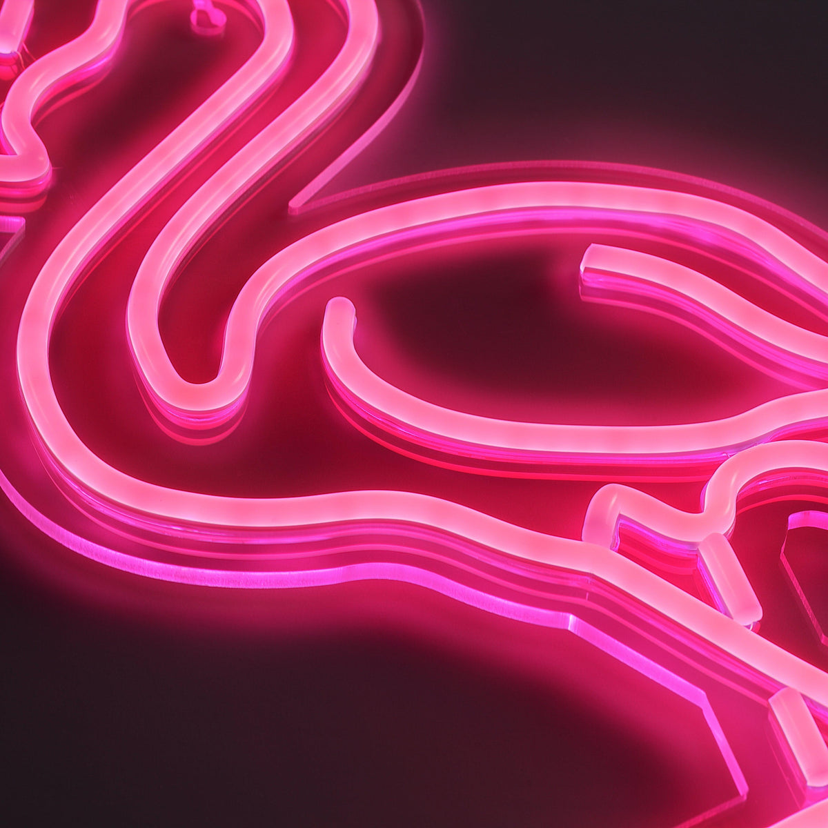 Flamingo Neon Vägglampa-Lampconcept.se