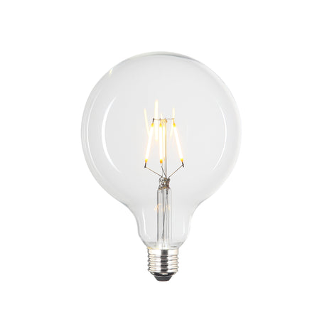 LED 4W 2200K G125 Klar Dimbar (E27)-Lampconcept.se