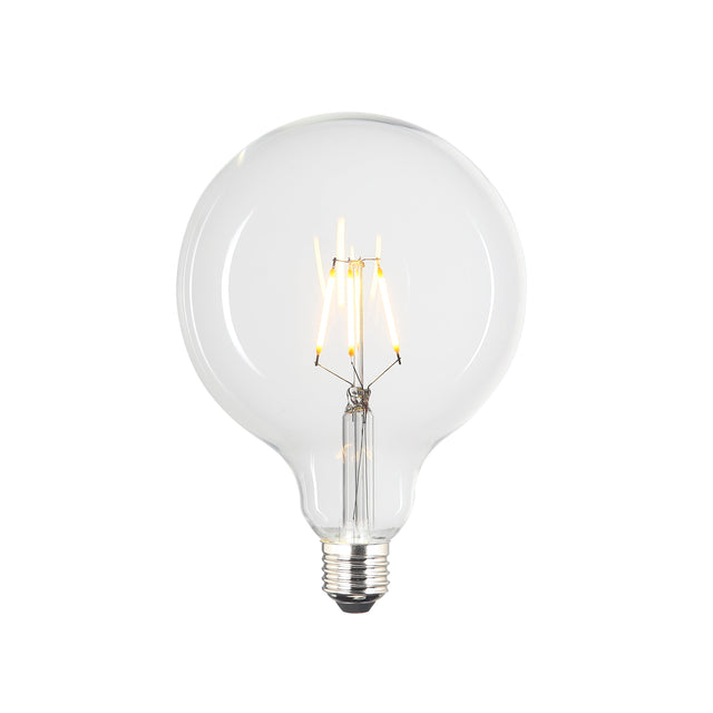 LED 4W 2200K G125 Klar Dimbar (E27)-Lampconcept.se