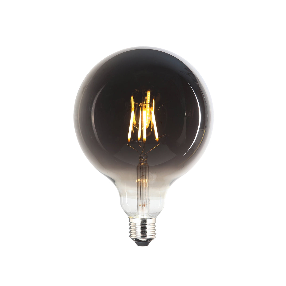 LED 4W G125 Smoke Dimbar (E27)-Lampconcept.se