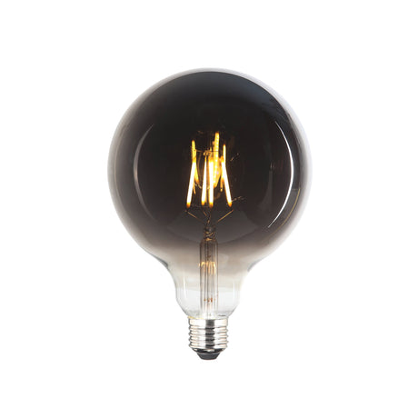 LED 4W G125 Smoke Dimbar (E27)-Lampconcept.se