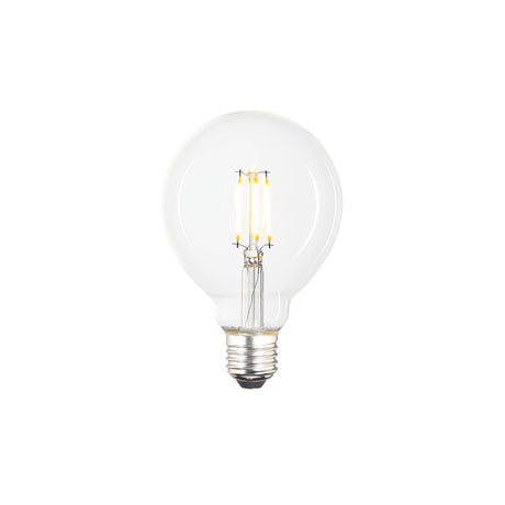 LED E27 4W G95 Dimbar Klar-Lampconcept.se