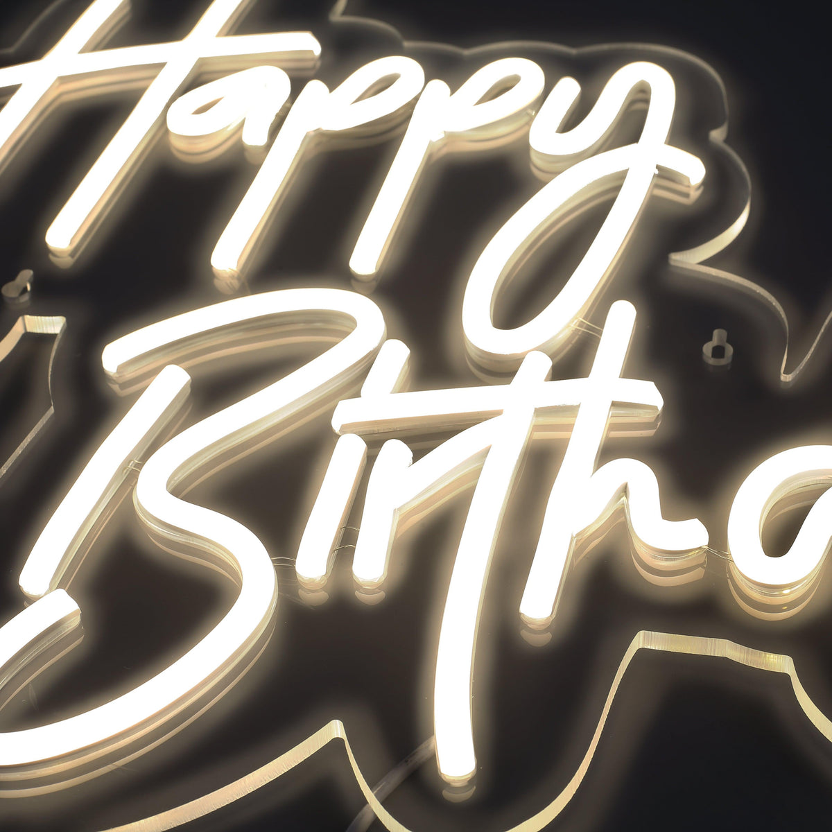 Happy Birthday Neon Vägglampa-Lampconcept.se