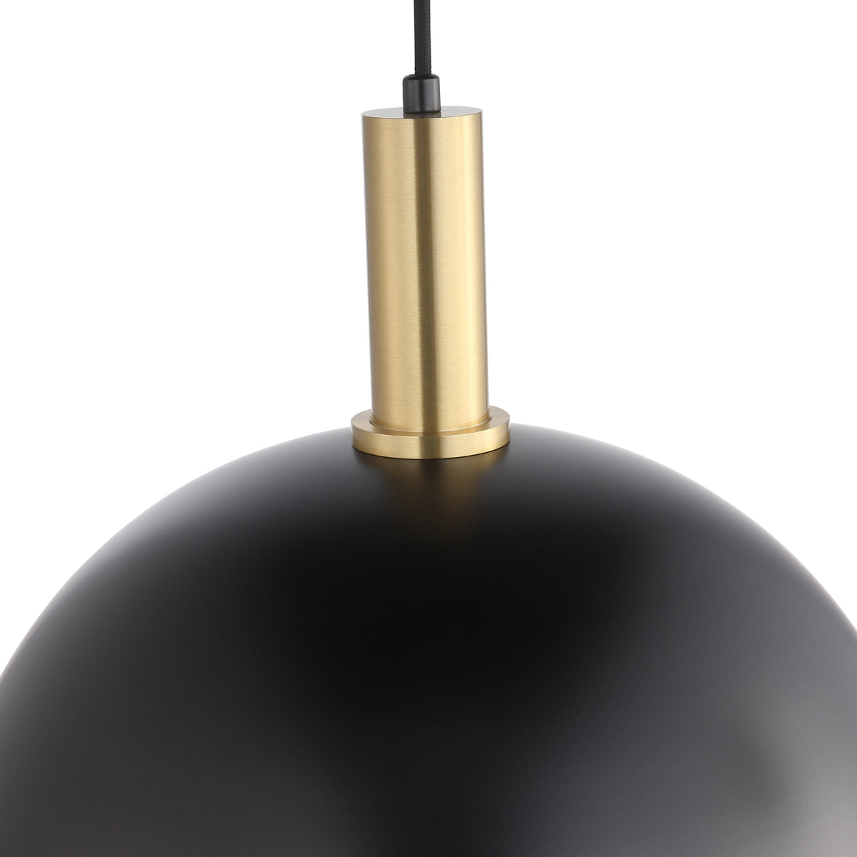 Taklampa Svart/Mässing-Lampconcept.se