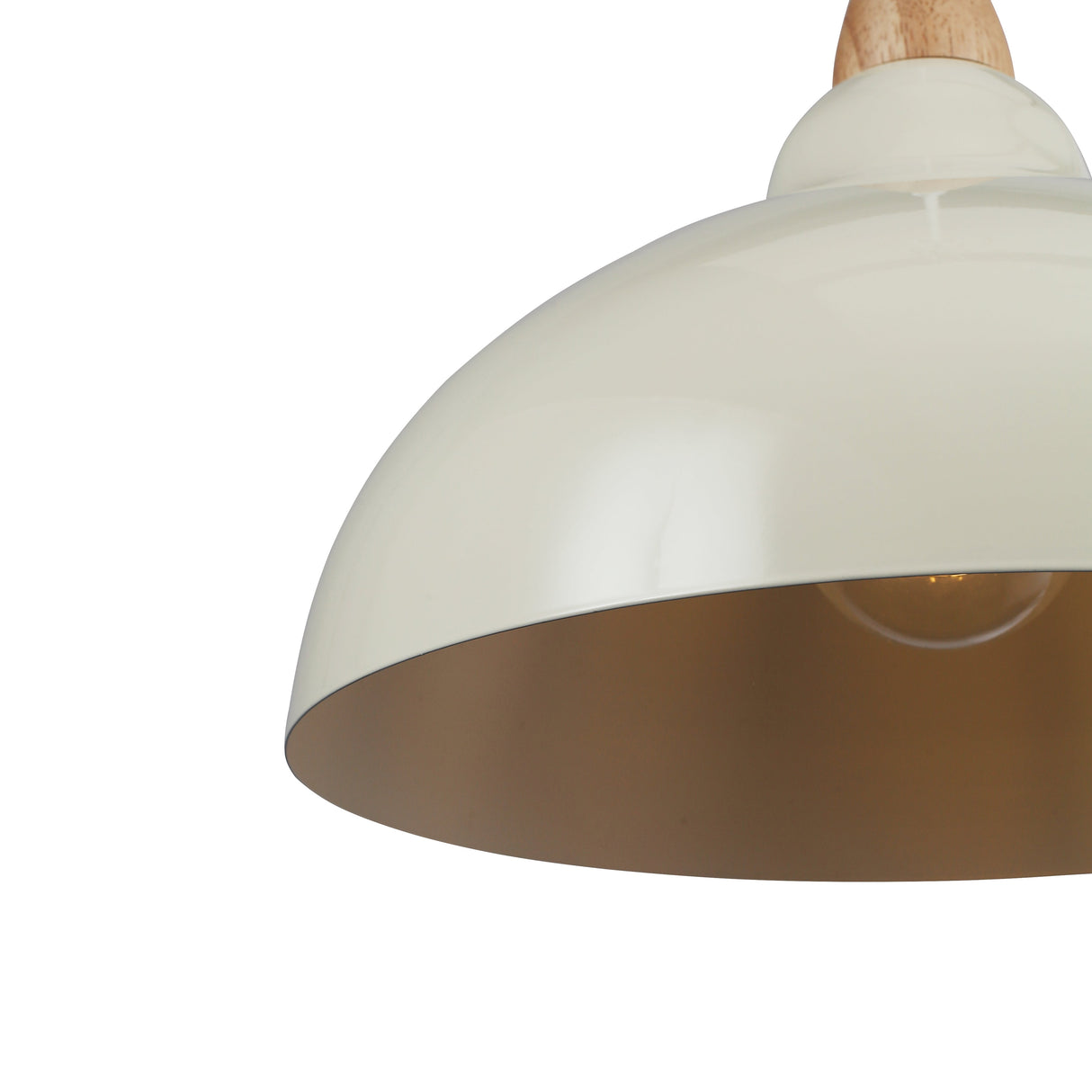 Oak Hanglamp Ø35 Glossy Vanille