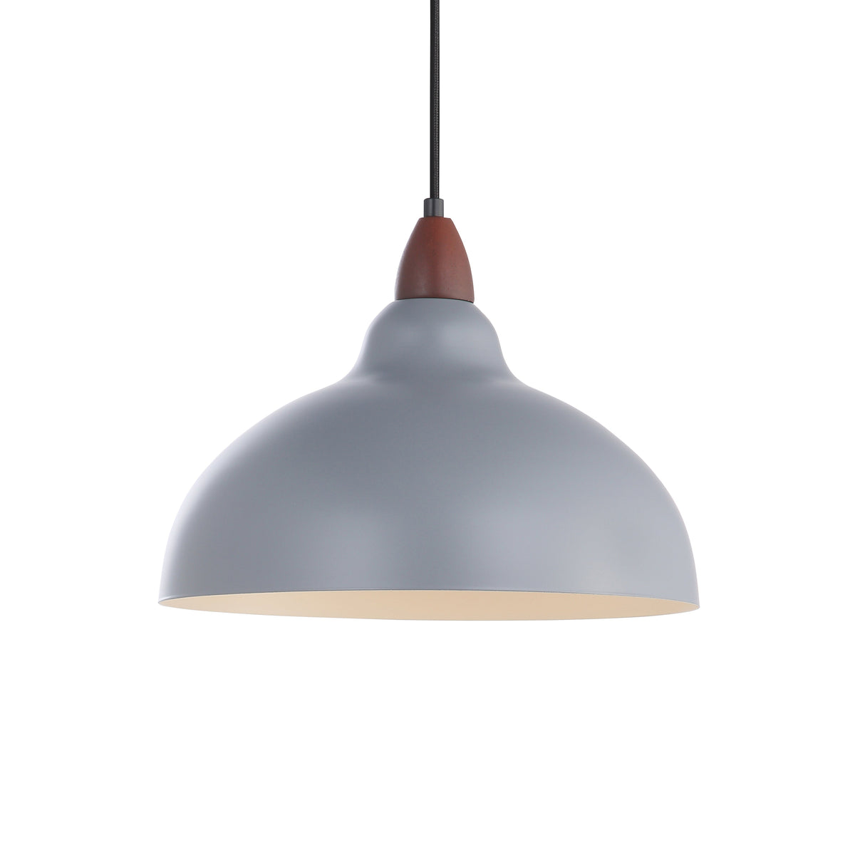 Oak Taklampa Ø35 Grå-Lampconcept.se
