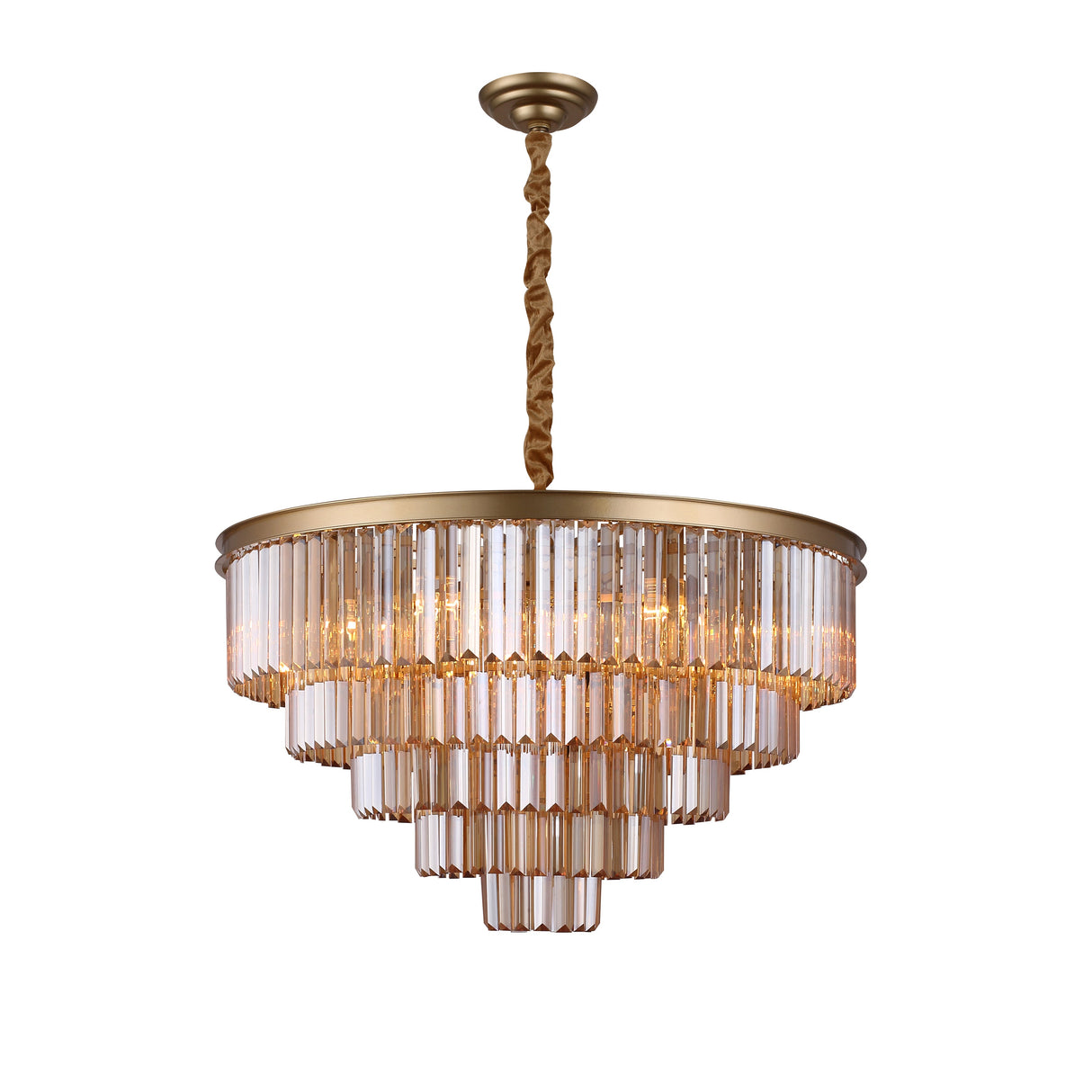 Santorini Kroonluchter Ø80 Amber