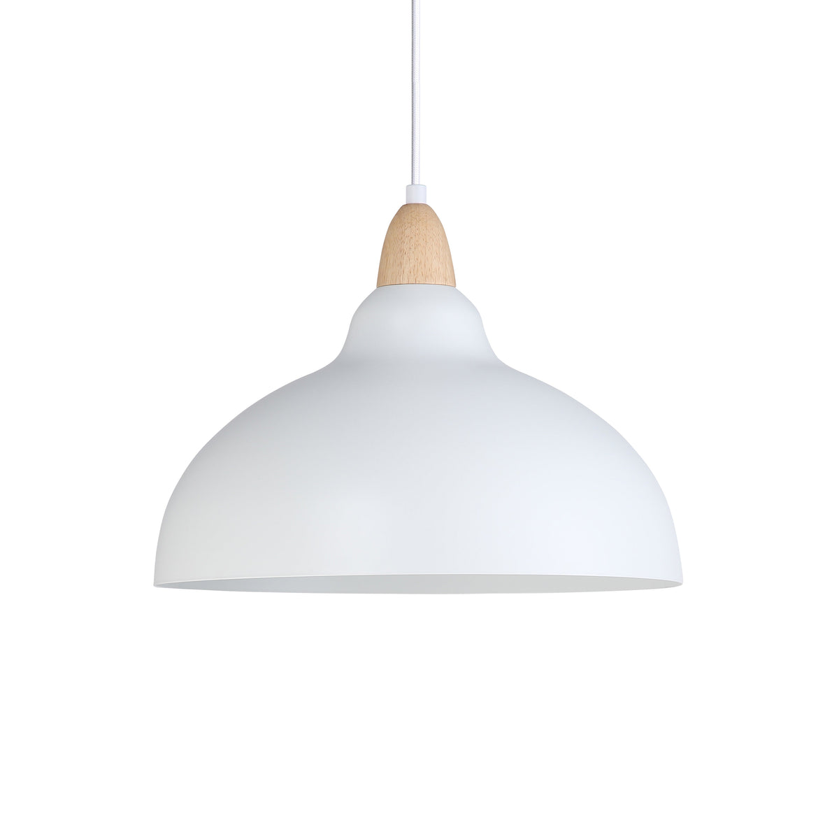 Oak Taklampa Ø35 Vit-Lampconcept.se