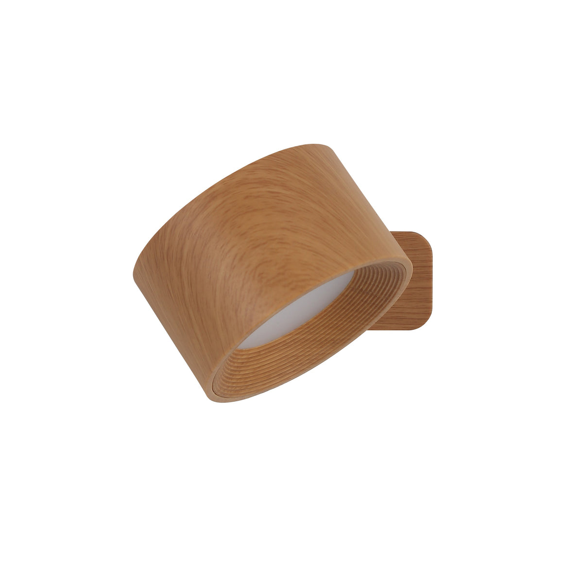 Ticky Magnetische Wandlamp Houtlook