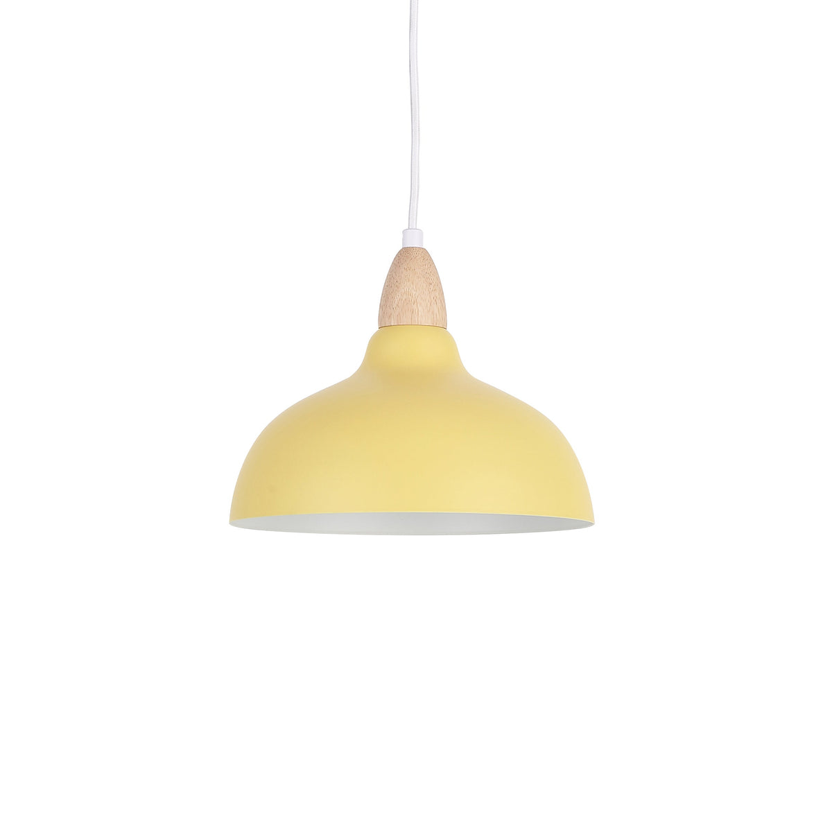 Oak Hanglamp Ø24 Lemon Geel