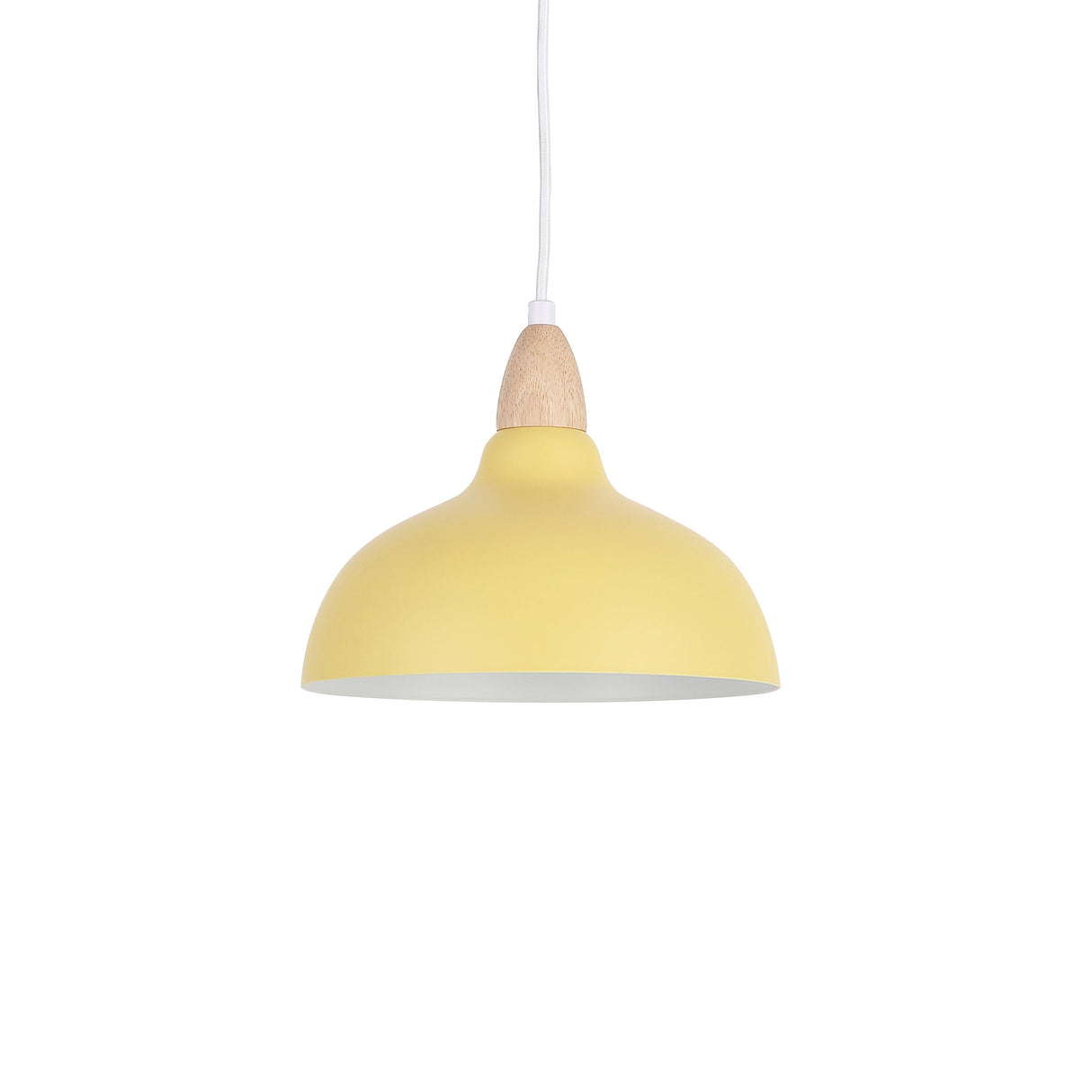 Oak Hanglamp Ø24 Lemon Geel
