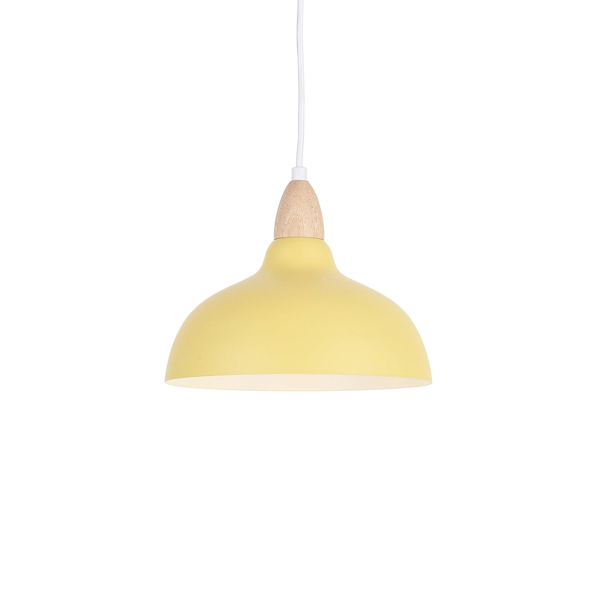 Oak Hanglamp Ø24 Lemon Geel