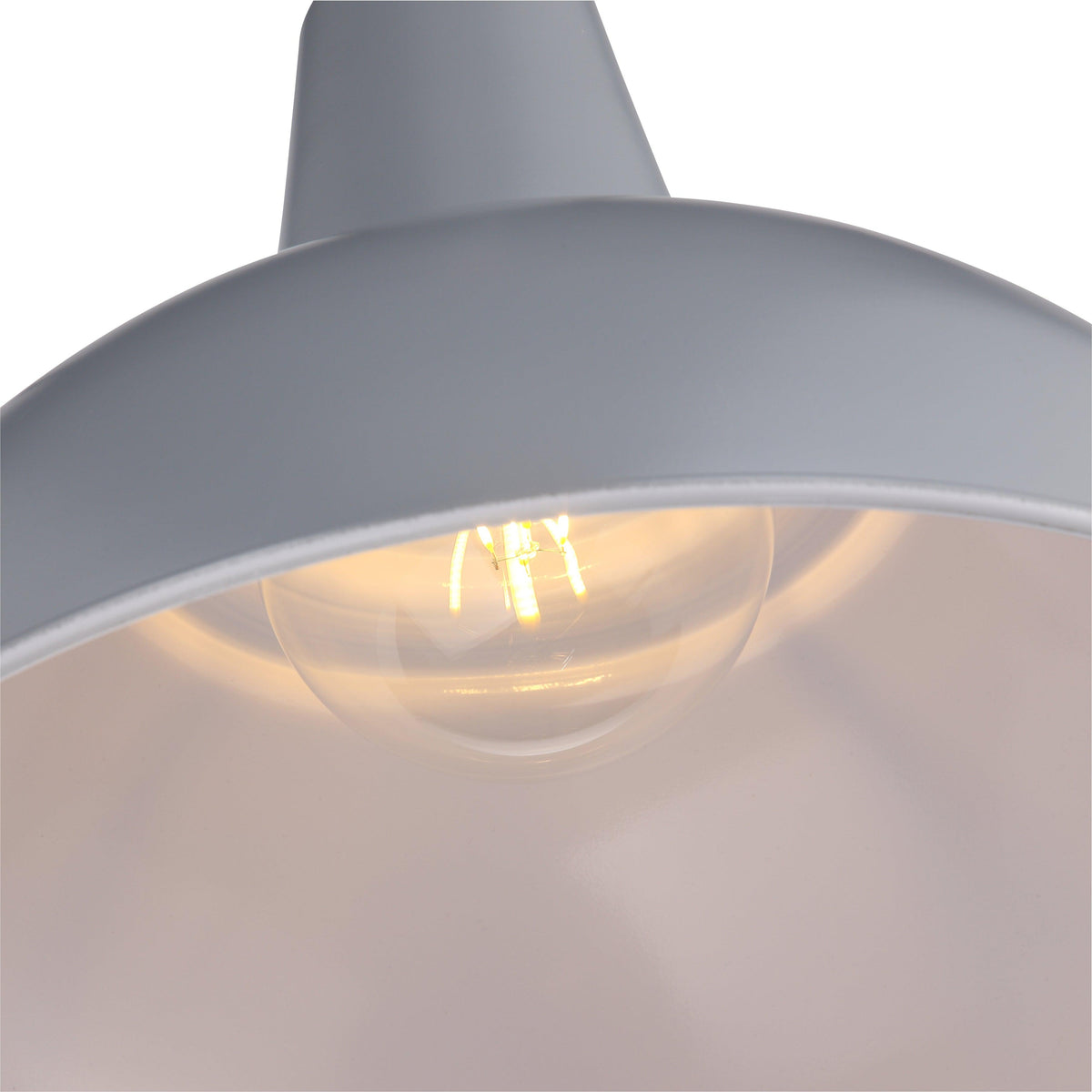 Casa Taklampa Ø41 Grå-Lampconcept.se