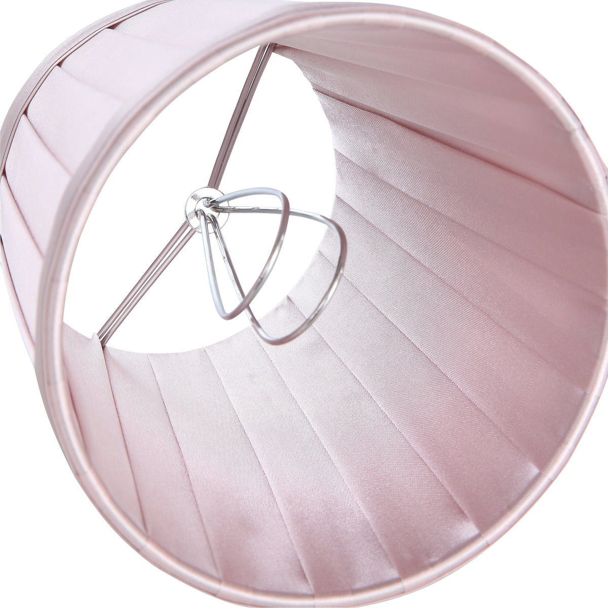 Ljuskrona Lampskärm Klämma Rosé-Lampconcept.se