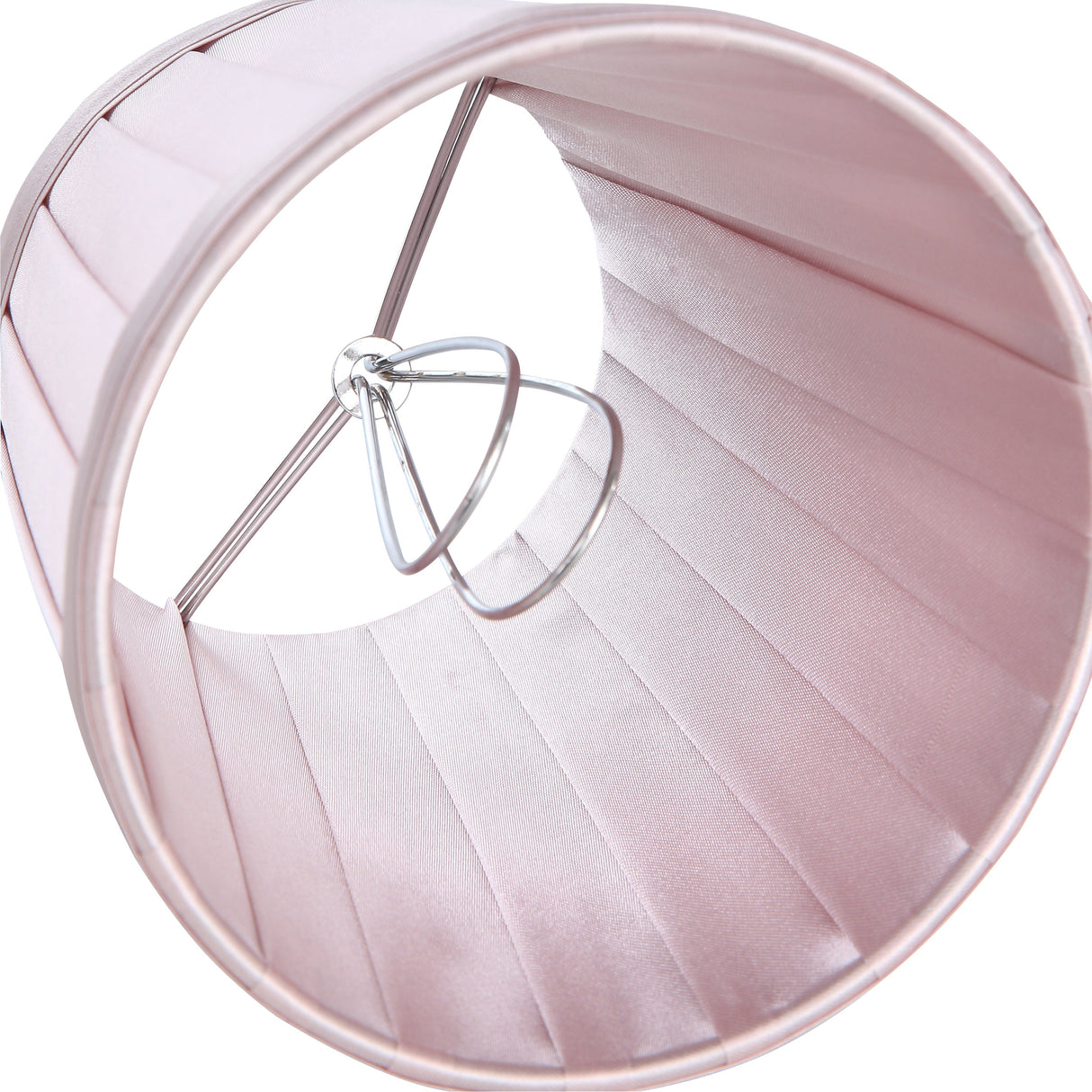 Ljuskrona Lampskärm Klämma Rosé-Lampconcept.se