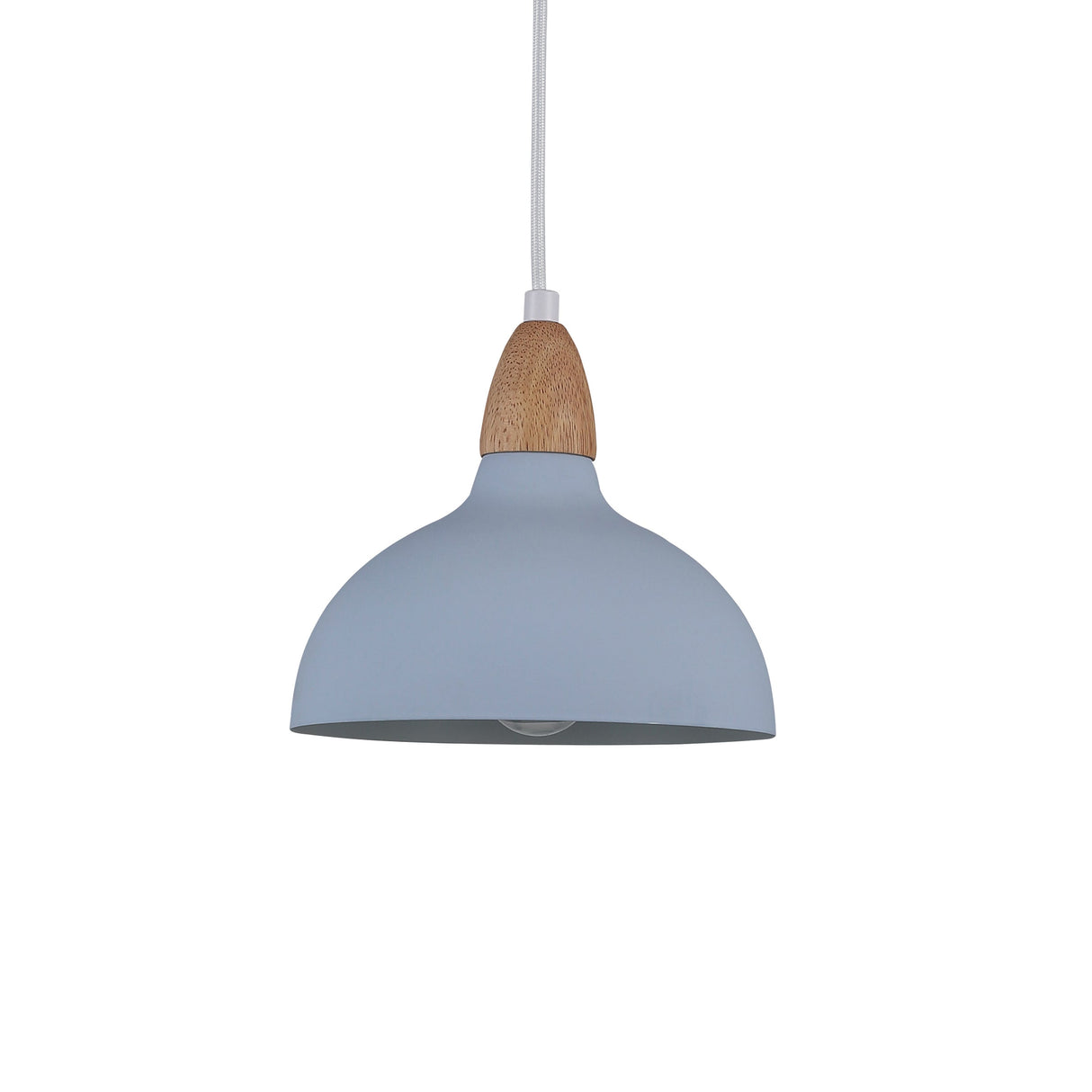 Oak Hanglamp Ø19 Lichtblauw