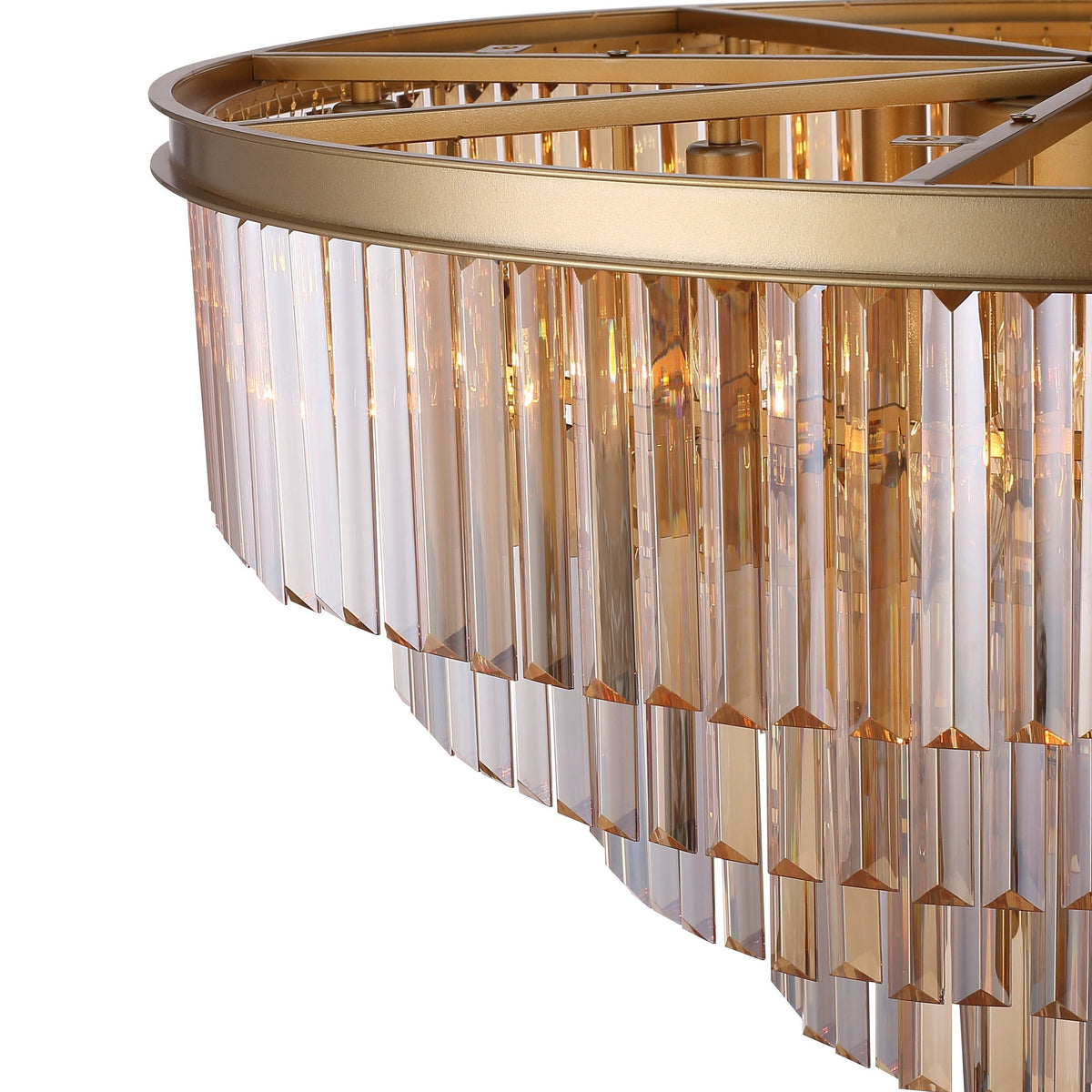 Santorini Kroonluchter Ø80 Amber