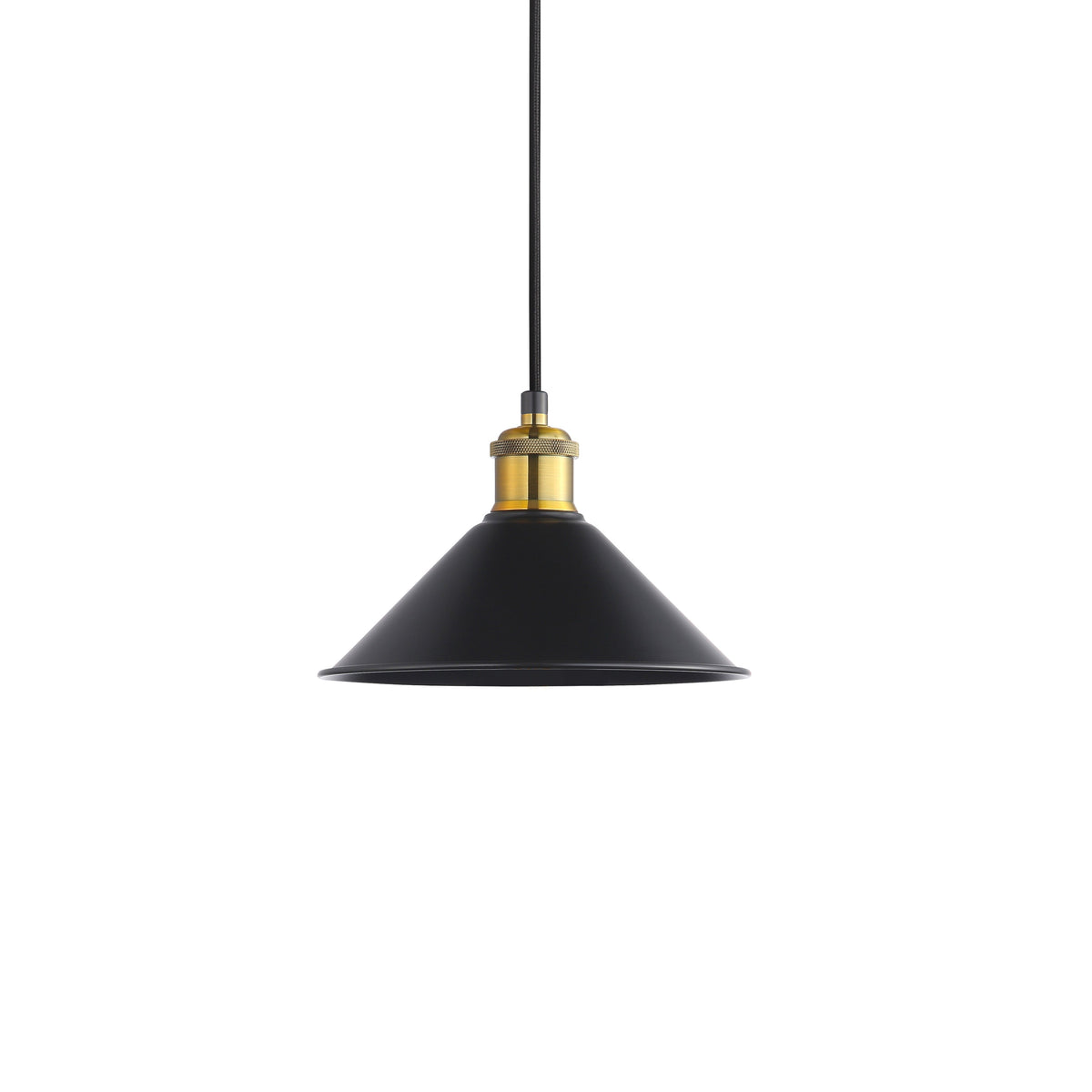 Coffee Taklampa Ø22 Svart/Mässing-Lampconcept.se