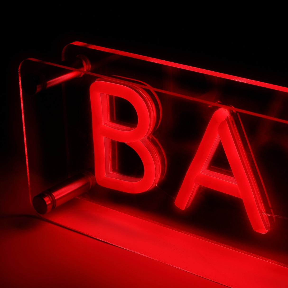 Bar LED Neon Box Tafellamp