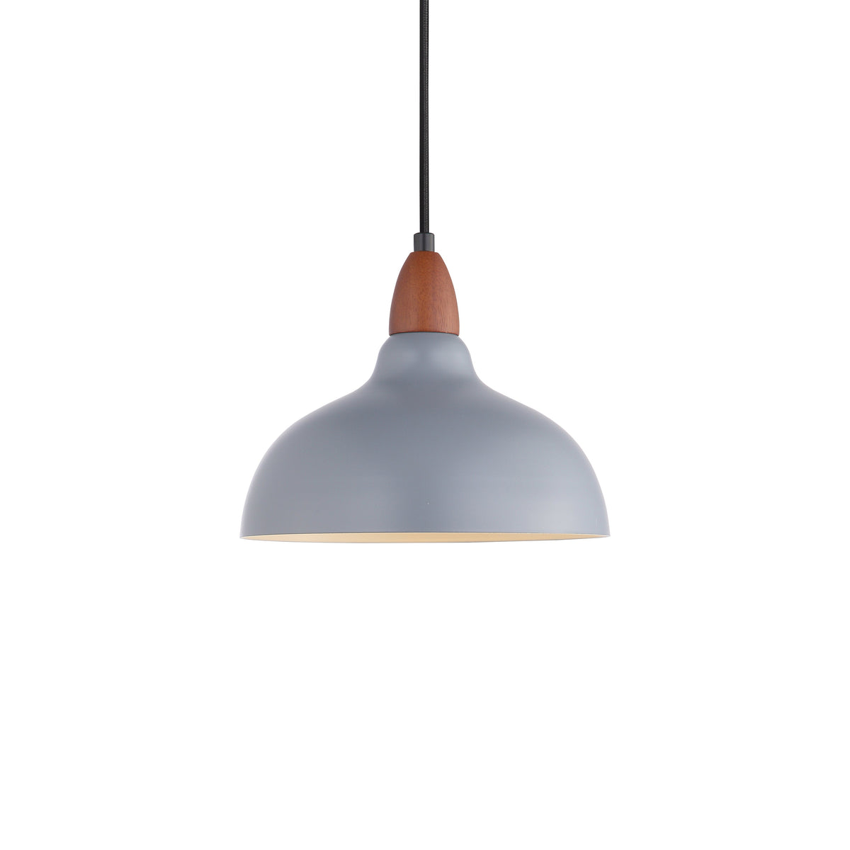 Oak Taklampa Ø24 Grå-Lampconcept.se