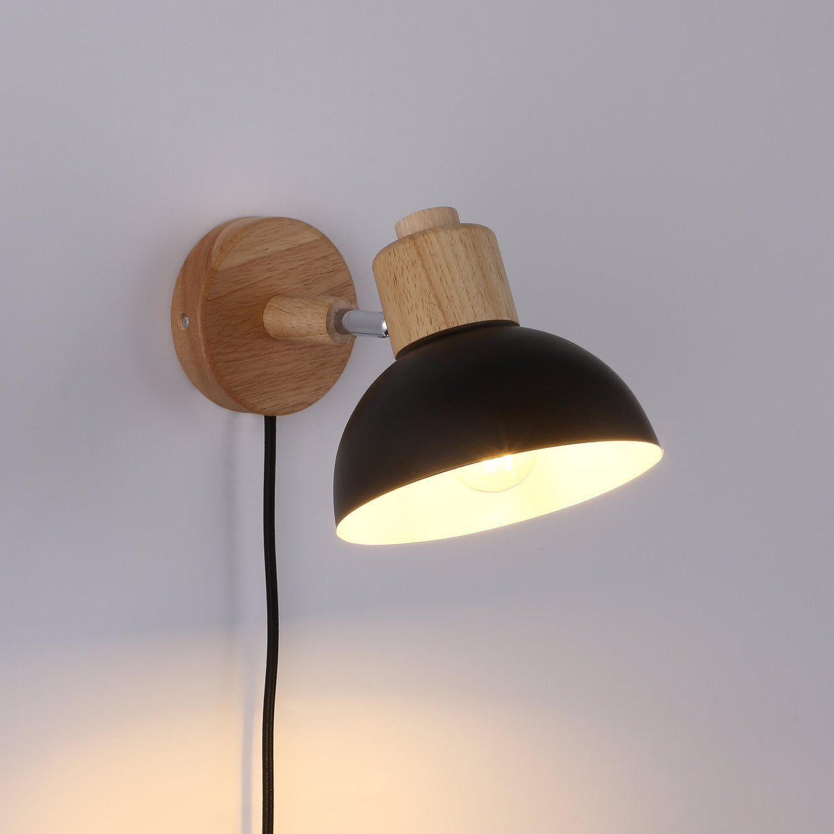 Boom Wandlamp Zwart