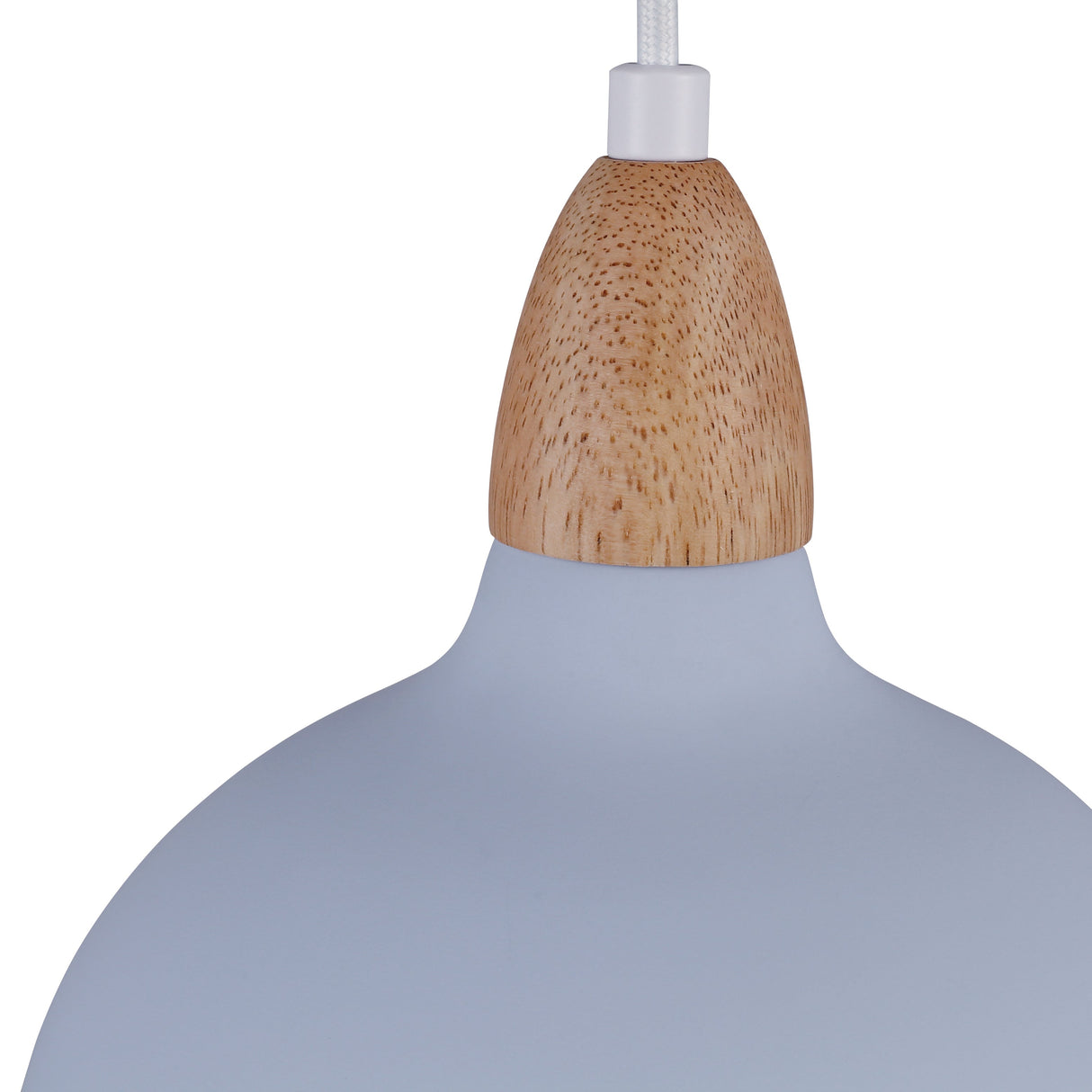 Oak Hanglamp Ø19 Lichtblauw