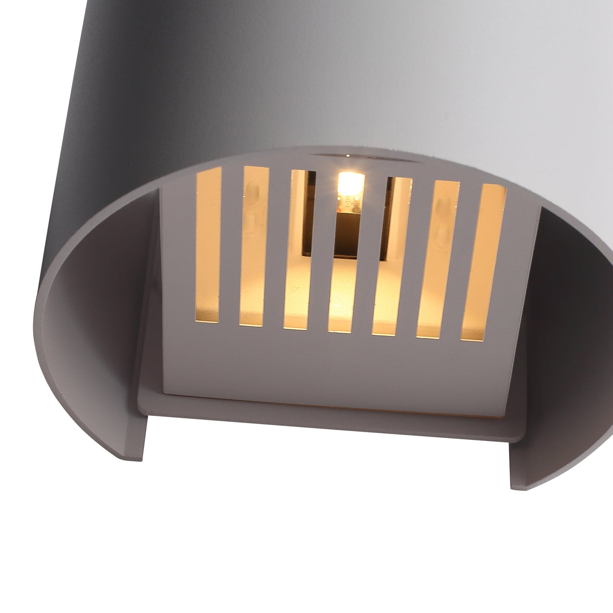 Sunset Rond IP54 6W Buiten Wandlamp Wit