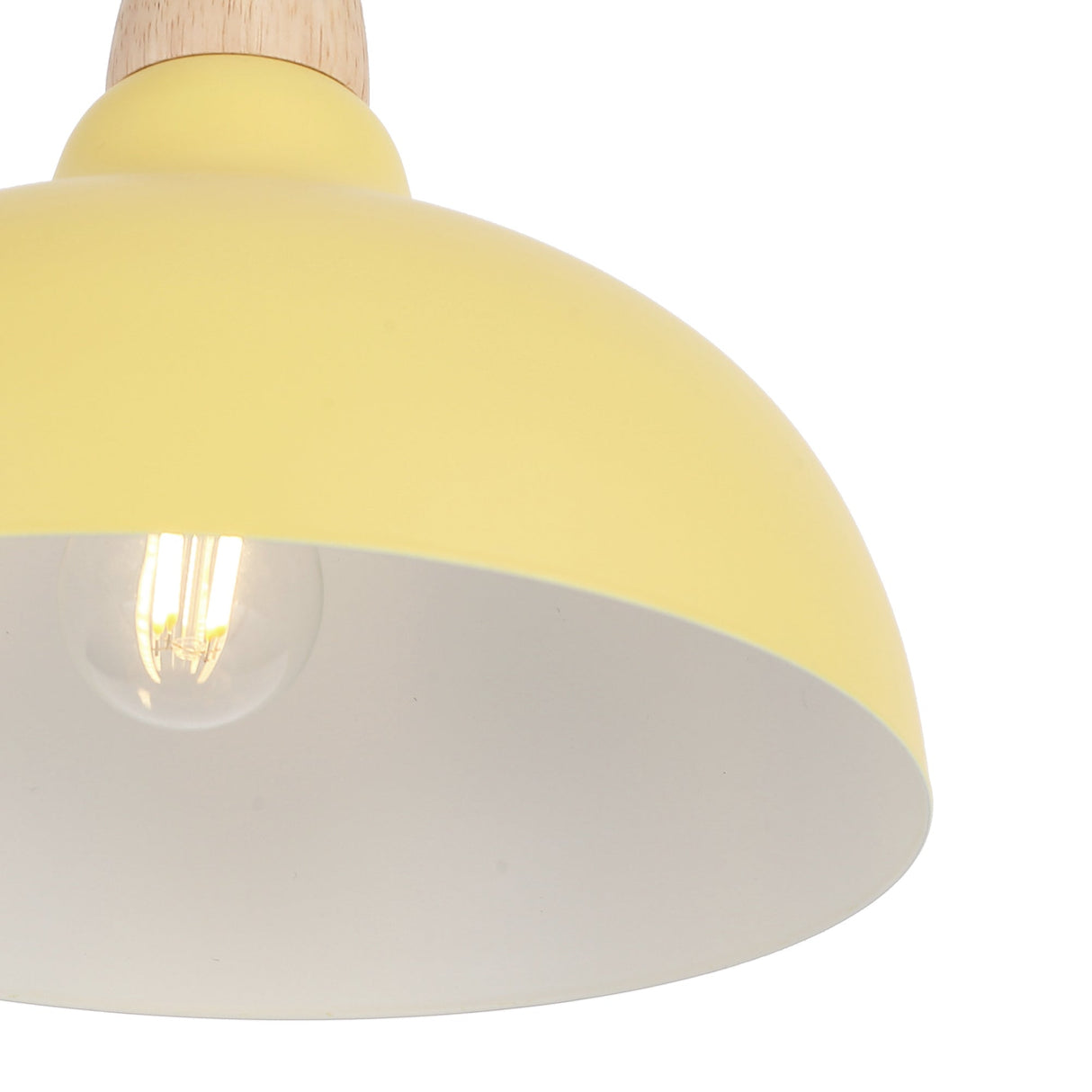 Oak Hanglamp Ø24 Lemon Geel