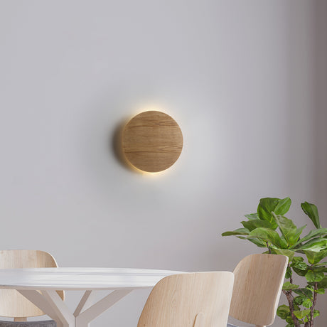 Lori Wandlamp Ø40 Hout