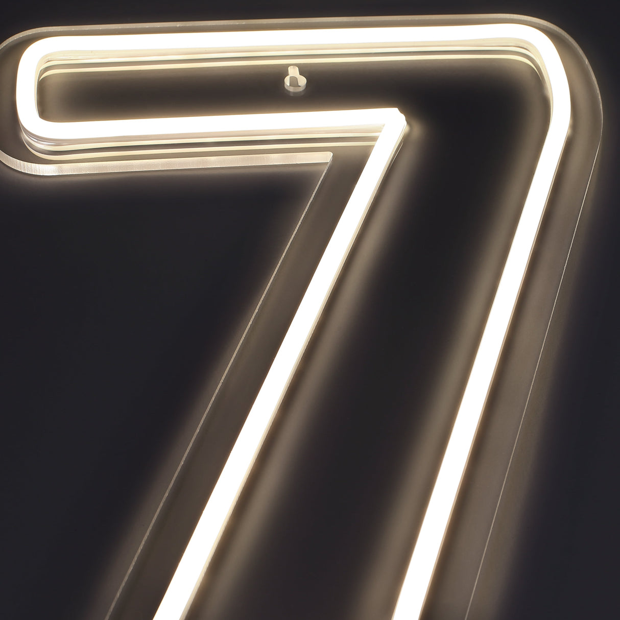 Cijfer 7 Neon Wandlamp