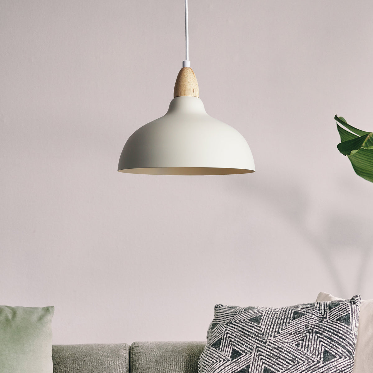 Oak Hanglamp Ø24 Nude