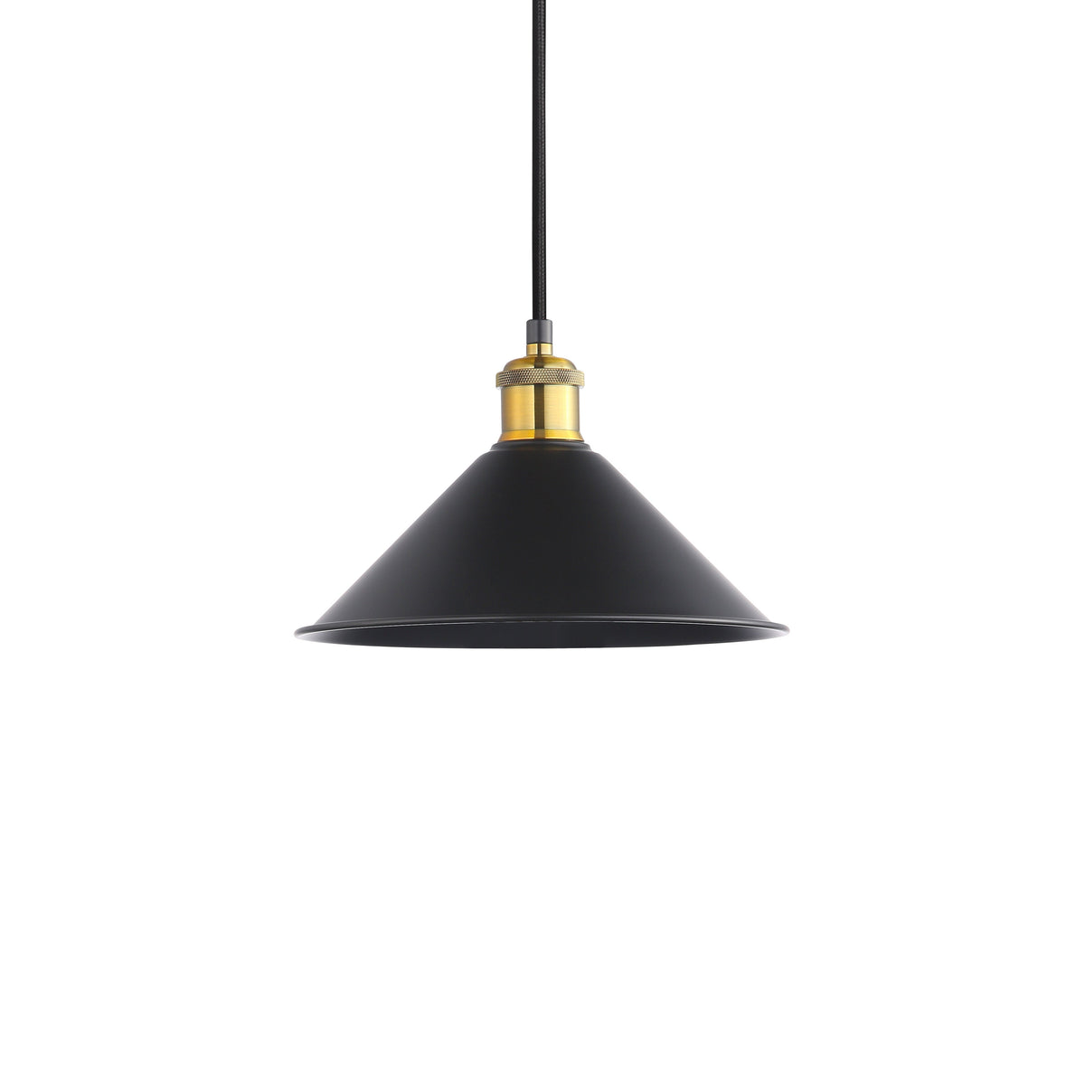 Coffee Taklampa Ø26 Svart/Mässing-Lampconcept.se
