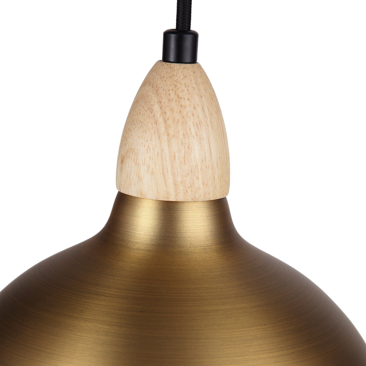 Oak Hanglamp Ø19 Geborsteld Messing