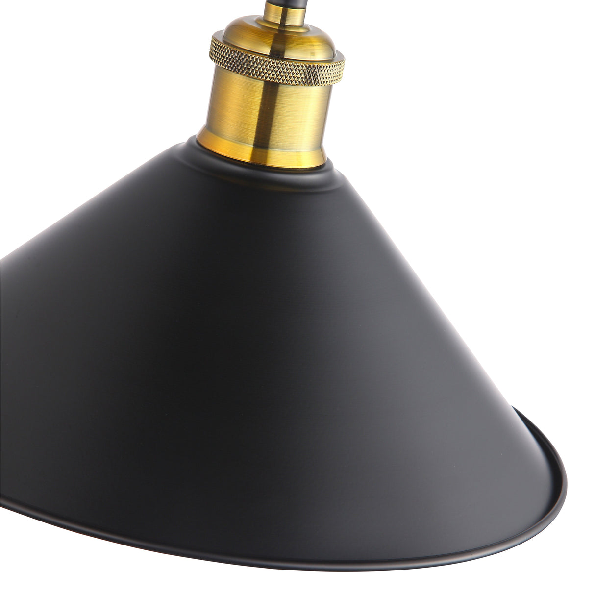 Coffee Taklampa Ø26 Svart/Mässing-Lampconcept.se