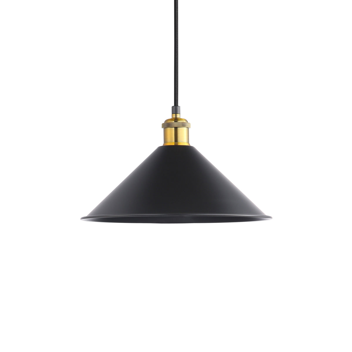 Coffee Taklampa Ø30 Svart/Mässing-Lampconcept.se