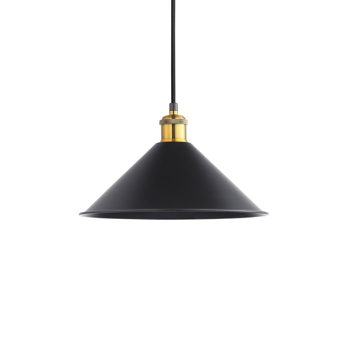 Coffee Taklampa Ø30 Svart/Mässing-Lampconcept.se